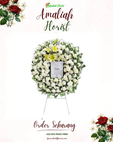 Krans Bunga Duka Tibubiu