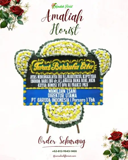 Papan Bunga Duka Tibubiu